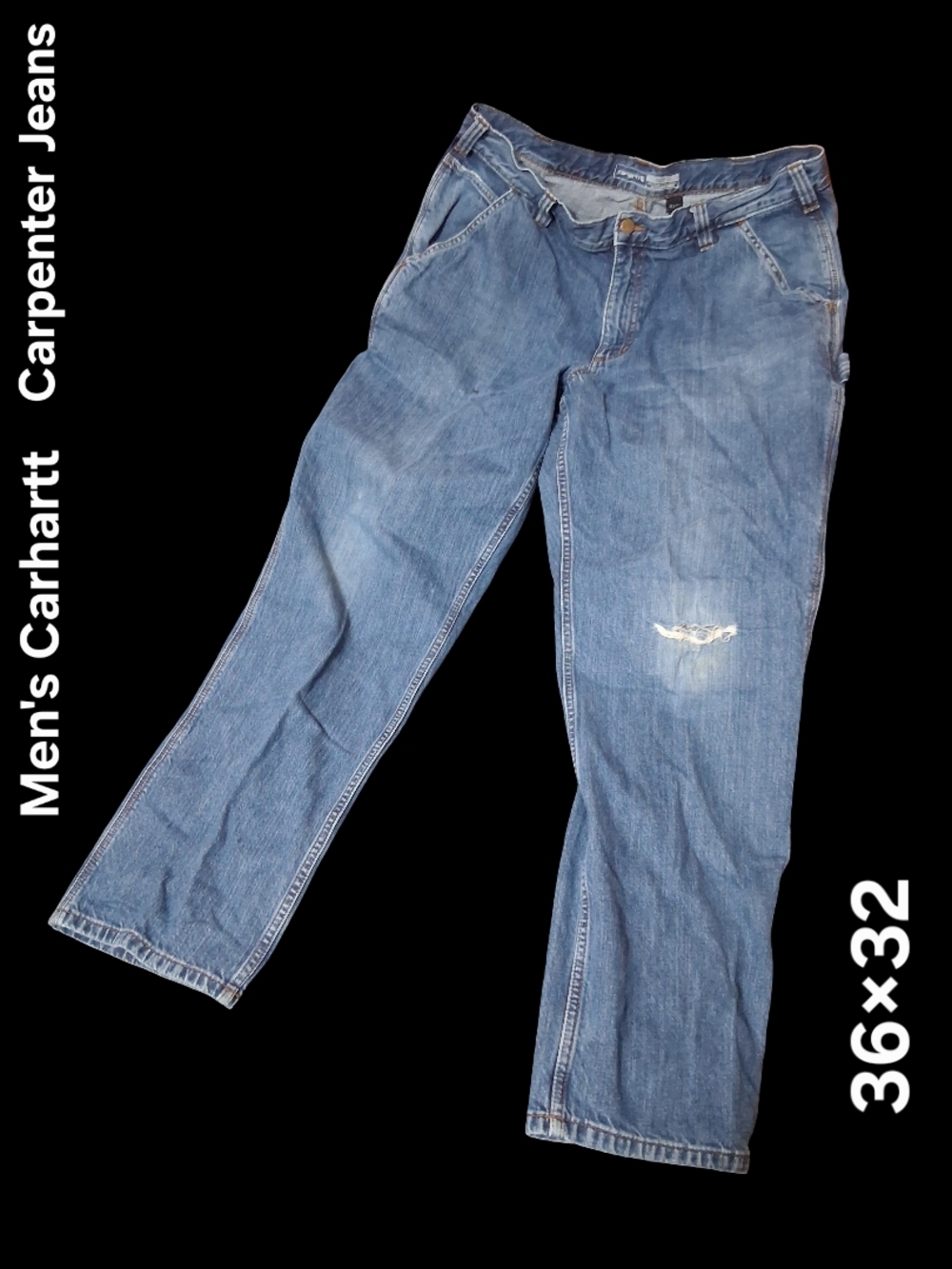 Clothes: Mens Carhartt Carpenter Jeans 36×32